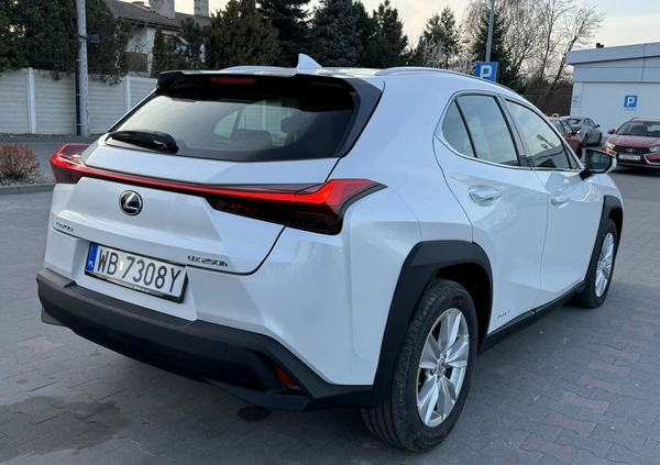 Lexus UX cena 110085 przebieg: 48500, rok produkcji 2020 z Warszawa małe 154